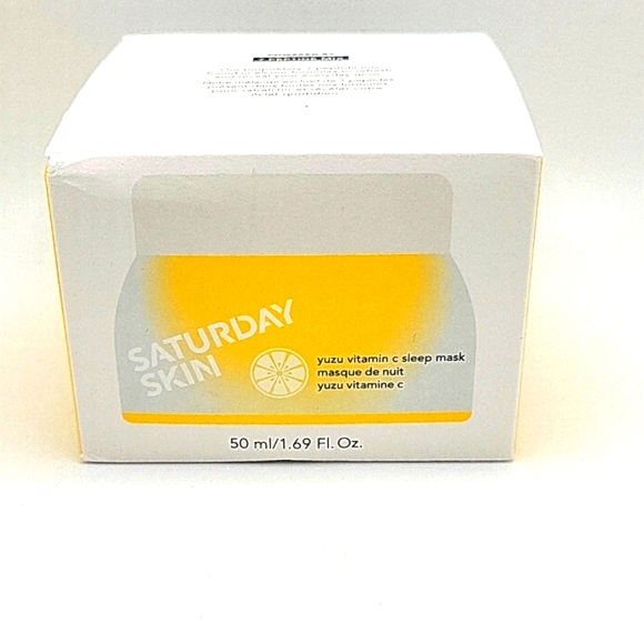 Saturday Skin Yuzu Vitamin C Sleep Mask 1.69 fl. oz. - Picture 2 of 9